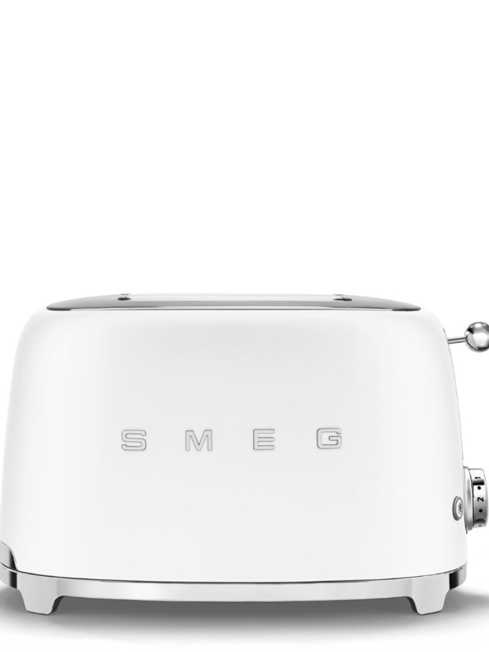 Smeg 50's Retro Style 2-Slice Toaster - Matte White - TSF01WHMUS - NIB